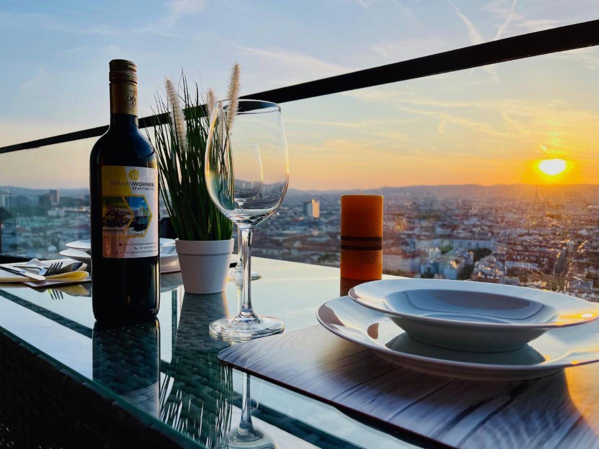 Triiiple Level 31 - Sonnenwohnen Apartment Mit Fantastischem Ausblick Und Parkplatz Wien Ngoại thất bức ảnh