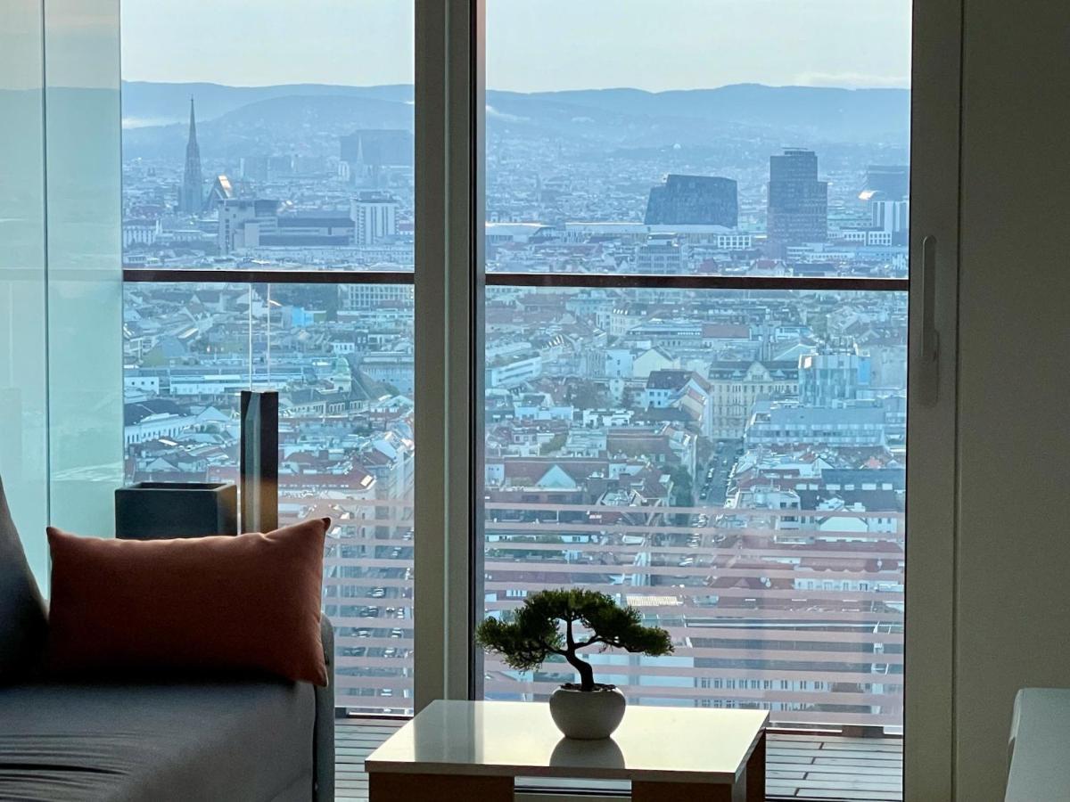 Triiiple Level 31 - Sonnenwohnen Apartment Mit Fantastischem Ausblick Und Parkplatz Wien Ngoại thất bức ảnh