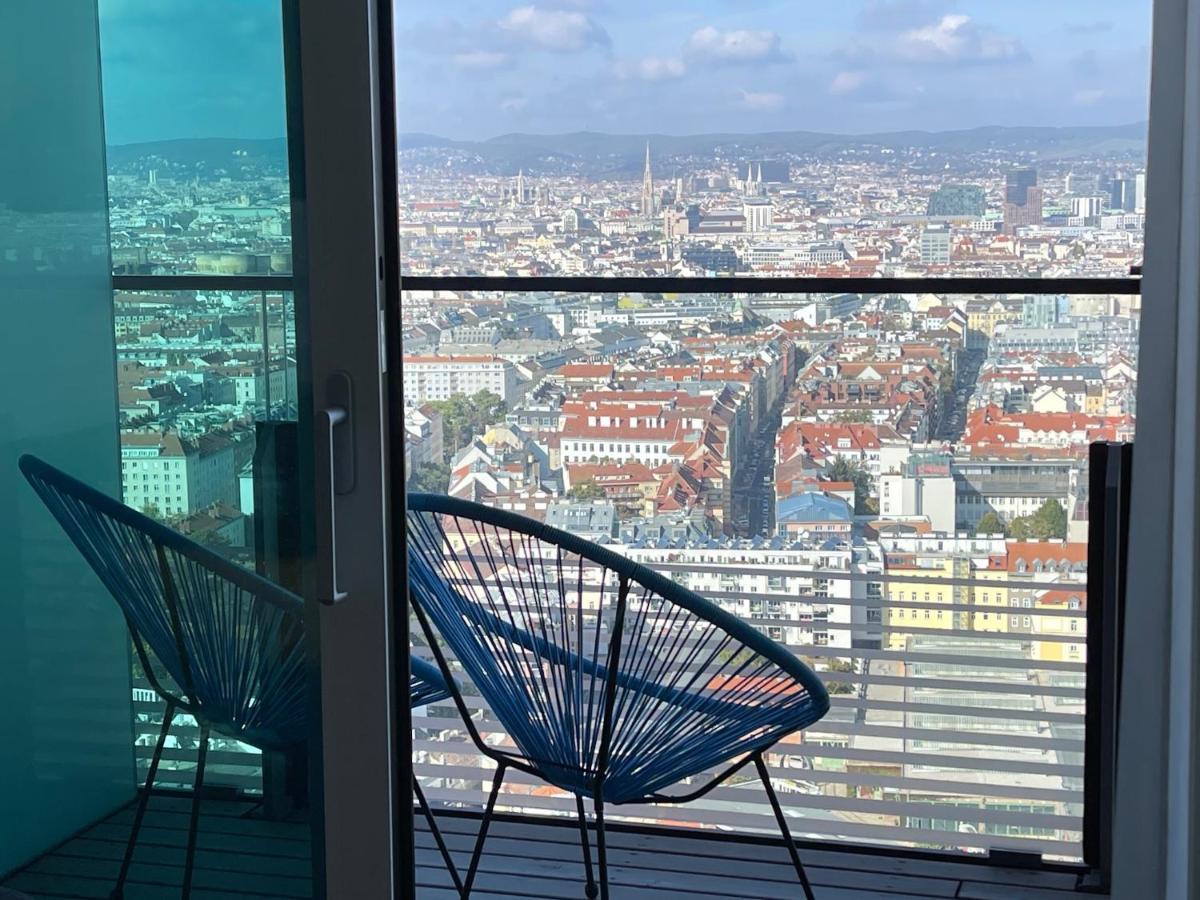 Triiiple Level 31 - Sonnenwohnen Apartment Mit Fantastischem Ausblick Und Parkplatz Wien Ngoại thất bức ảnh